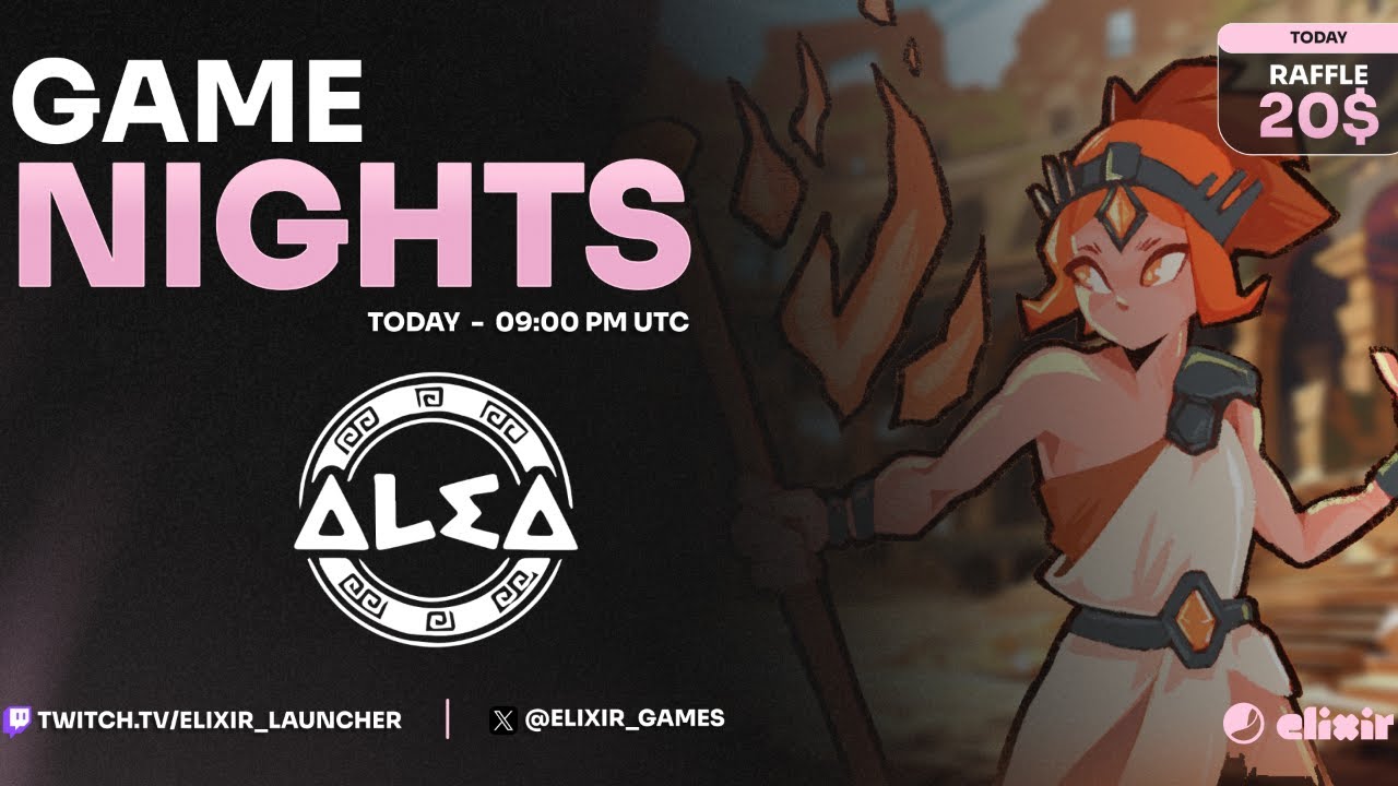 Elixir Points Elixir Game Nights | Earn points, win prizes | Alea - Jan 8 - YouTube