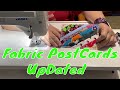 How to Sew a Fabric Postcard - Updated Version