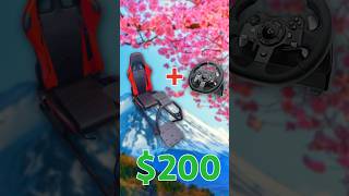 This Sim Rig was only $200 🤯 #simracing #diy