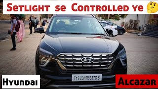 Setlight Connected Car Hyundai Alcazar SUV features 🫢🫢@dreamcar9688 #dreamcar23