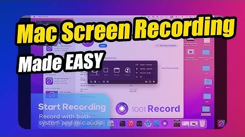 The BEST MAC Screen Recording App You Didn’t Know You Needed! - 1001 Record