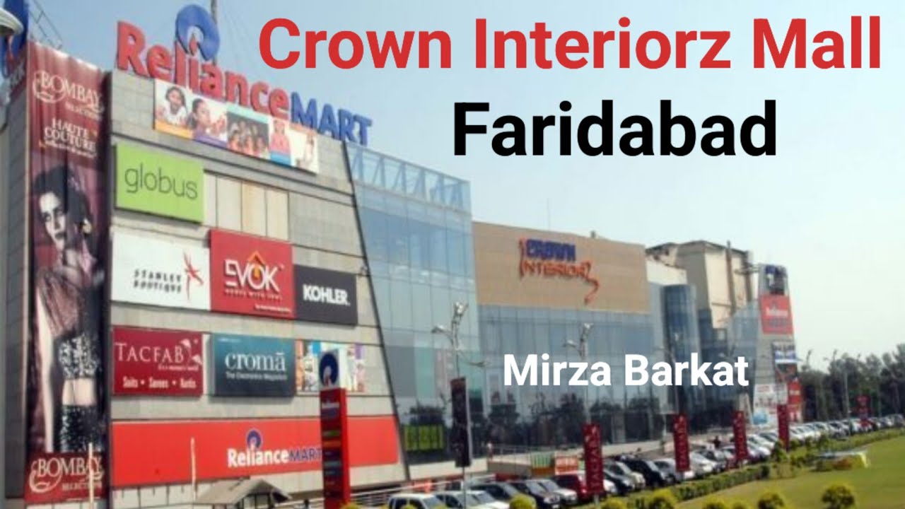 Reliance Mall | Crown Interiorz Mall Faridabad #vlog .... - YouTube