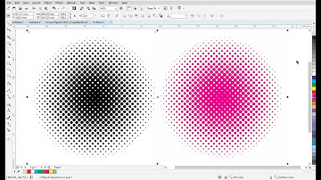 HOW TO MAKE HALFTONE EFFECT IN CORELDRAW | CORELDRAW TUTORIALS | DOCTOR DESIGN