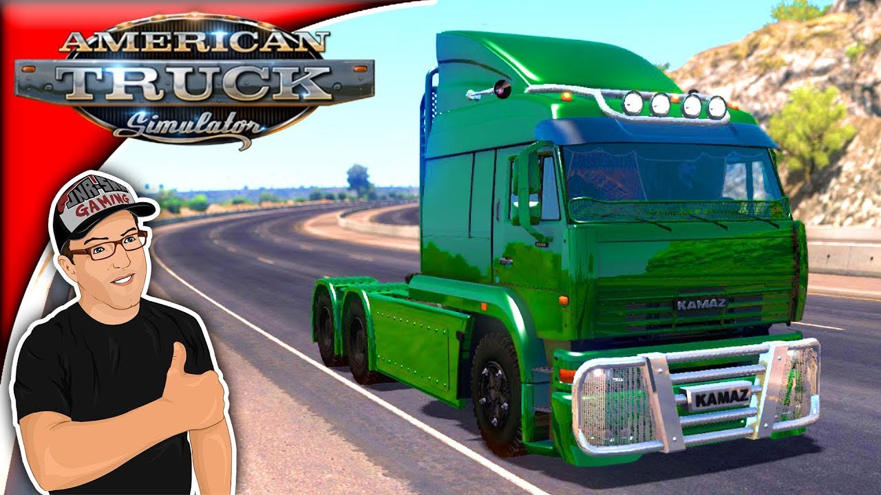 American truck simulator камаз
