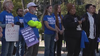 Students, survivors rally at Sacramento capitol for gun control