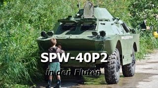 SPW-40P2 in Aktion! Schützenpanzenwagen 40P2 in seinem Element [HD]