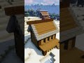 Casas de Minecraft en 1 Minuto: Casa de la Nieve #shorts