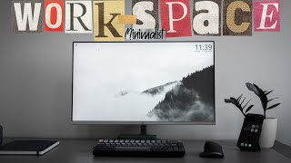Minimal Workspace & Desk Setup
