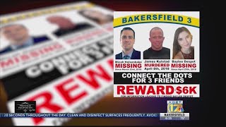 Murder charges filed in Bakersfield three case