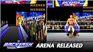 WWE BACKLASH 2024 REALISTIC ARENA | WR3D 2K24 | ARENA RELEASED!!! | DOWNLOAD LINK FOR MEDIA FIRE |