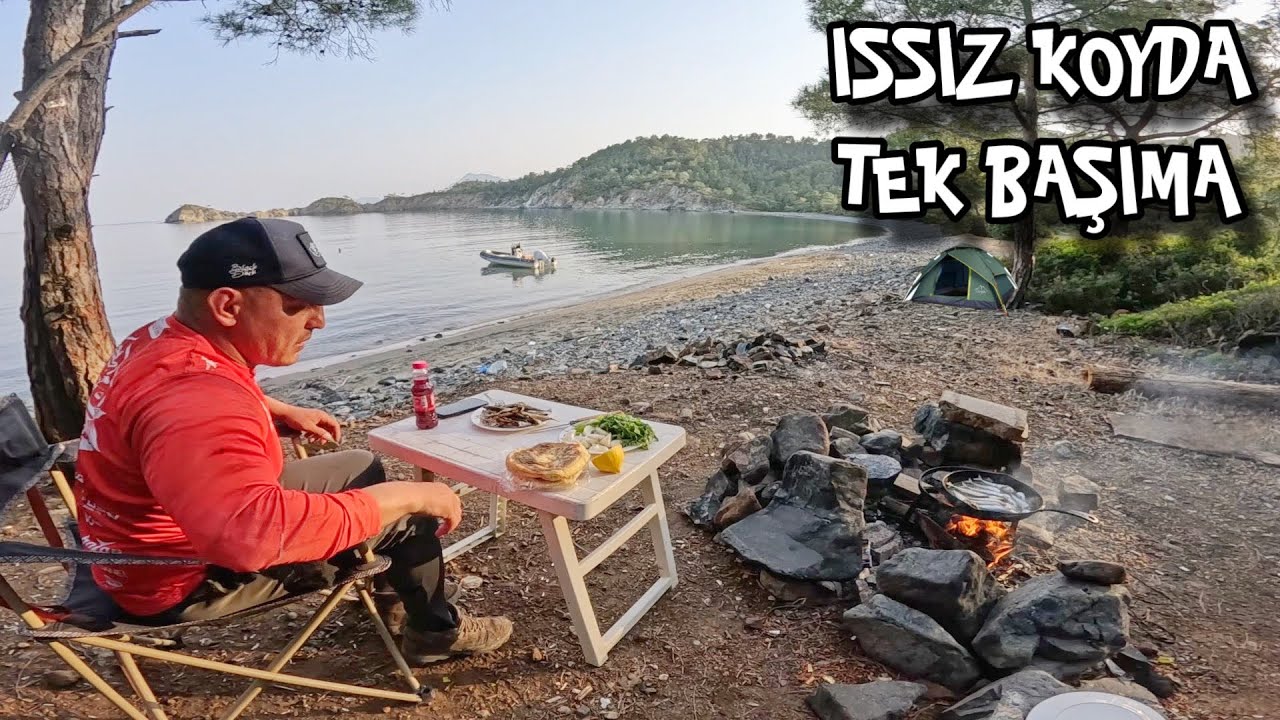 Mehmet Ali Bükü Koyunda Kamp ve Balık Avı/Yakala Pişir!