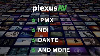 PlexusAV - Finally, Standards Based AV over IP