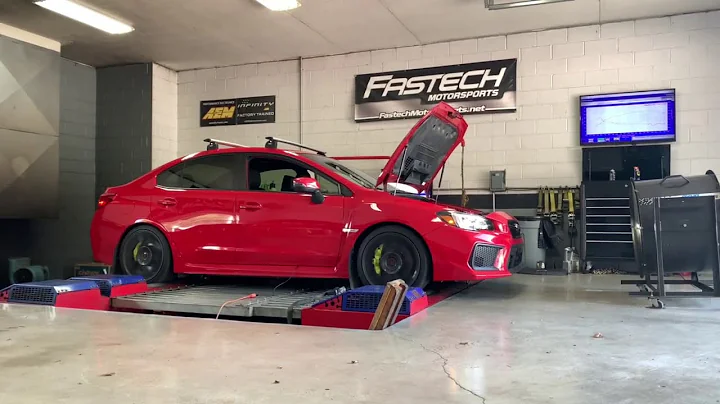 2019 Subaru STI Stage 2 dyno 310hp 343ftp tq