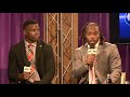 Delaware State football MEAC Media Day student-athlete interviews