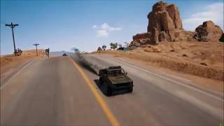 PUBG Car chase