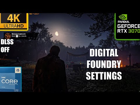 i5 13600K+RTX 3070 8GB | Red Dead Redemption 2 | 4k - DIGITAL FOUNDRY Settings