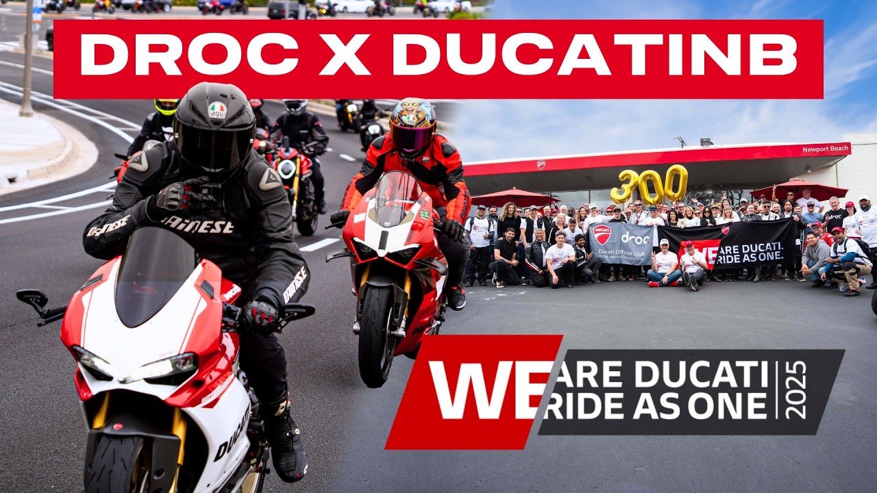 We Ride As One 2025 Recap | Ducati Newport Beach x 