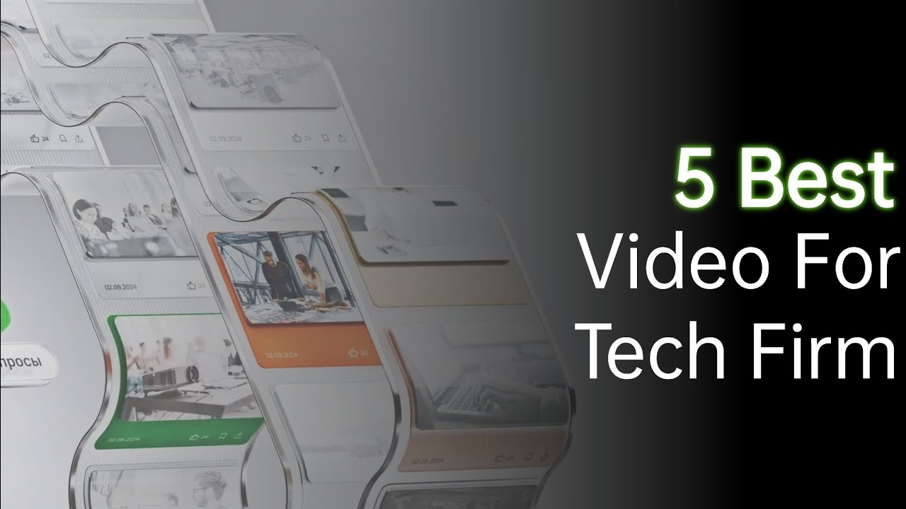 5 best motion graphics for tech firm!! - YouTube