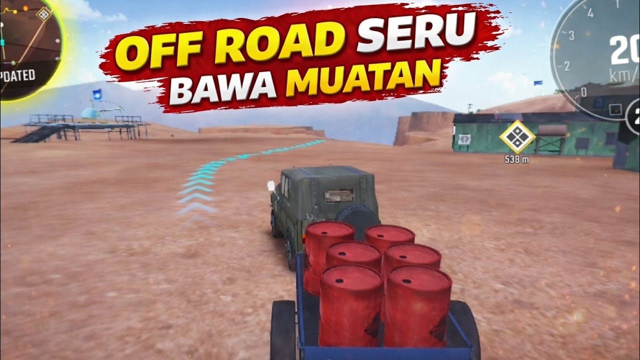 OFF ROAD SERU SAMBIL BAWA MUATAN