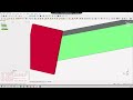 FreeCAD FEM laskenta