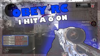 I hit a triple ending Split 6on for the ObeyRC!!!