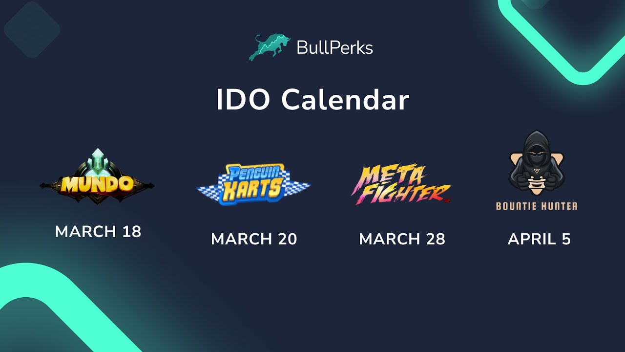 Upcoming IDOs on BullStarter