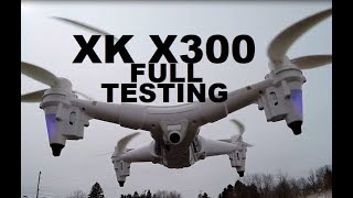 XK X300 Optical Flow GPS like DRONE FULL TESTING AND REVIEW