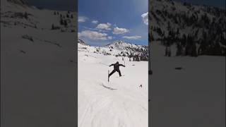 Follow cam at Snowbird #ski #snow #utah #jump #snowbird #snowboard #insta360