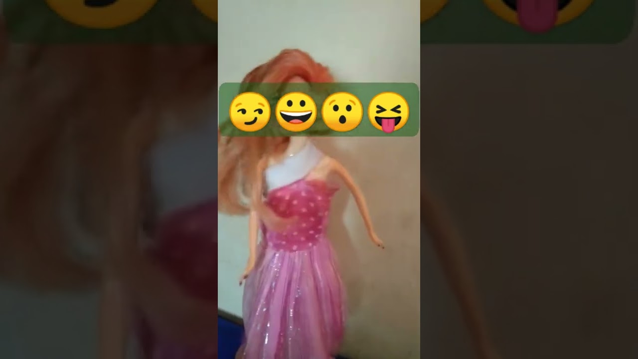 Barbie's reaction emojis Barbie reels in tamil and subscribe for more videos thank you for