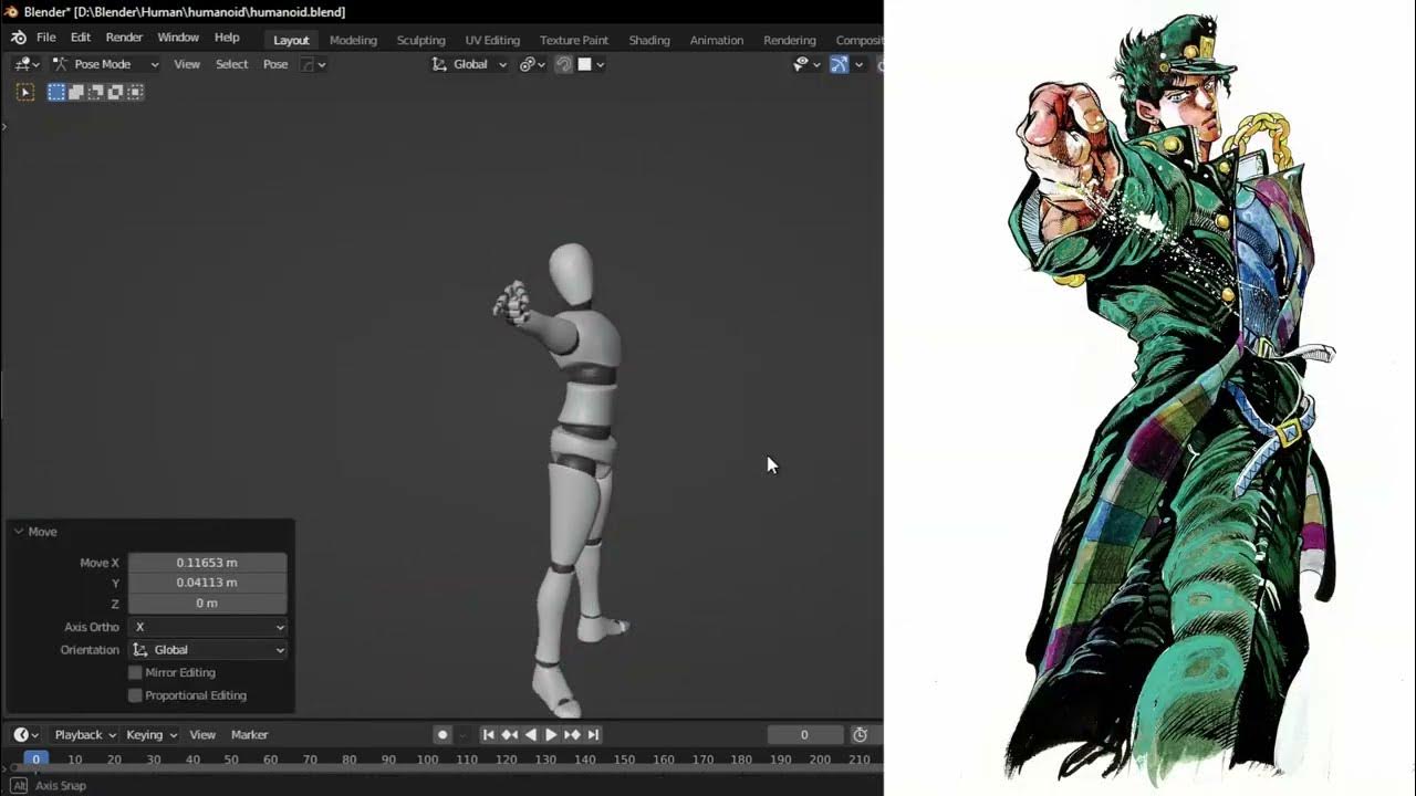 Toffys Emotes V.1 - JoJo Pose - MCModels