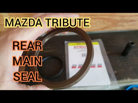 How to replace the rear main seal on a 2008 Mazda Tribute/Mariner/Escape 3.0l v6 duratech