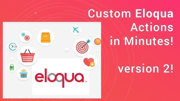 Build Custom Eloqua Actions in Minutes!
