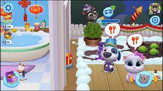 My Talking Tom Friends playing (by outfit7) |  Best Android walkthrough Gameplay screenshot 5