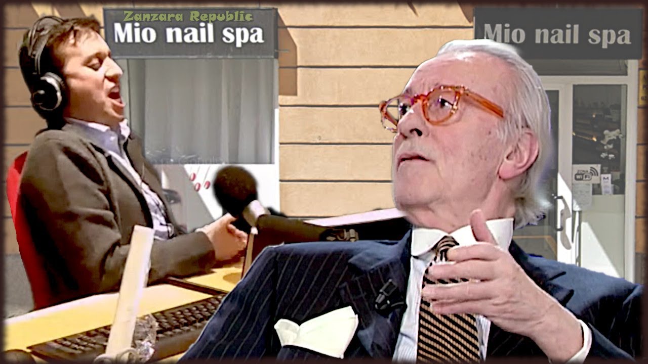 Vittorio Feltri infastidito dall'autista cinese - La Zanzara 5.3.2020