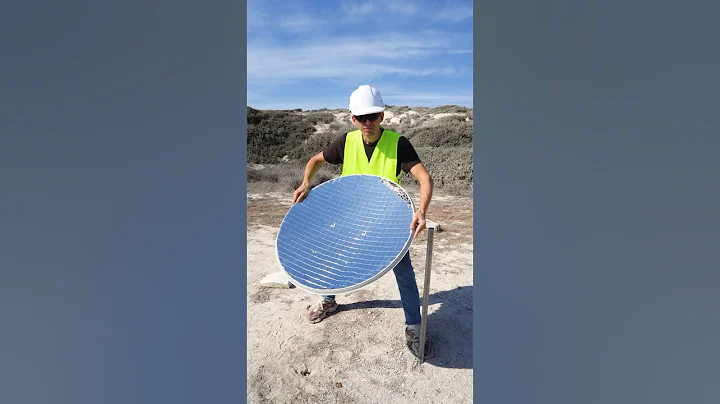 Melting Everything with a Solar Concentrator: Experiment #Science #experiment