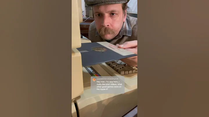 Retro Gaming ASMR: Karateka on the apple//e #retrocomputing #80s #retrogaming #asmr