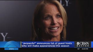 Jeopardy! Announces Aaron Rodgers, Katie Couric, Mayim Bialik And Bill Whitaker As Guest Hosts