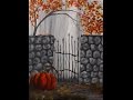 Harvest Garden Step by Step Acrylic Painting on Canvas for Beginners