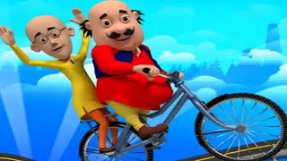 Motu patlu Hills Biking Game || Motu patlu || Cartoon Hills Biking games,, Android gameplay, screenshot 3