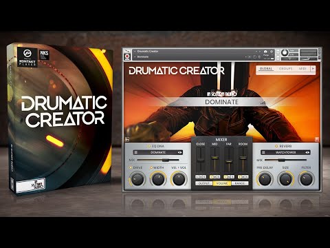Drumatic Creator - Kontakt Sample Library - Demo