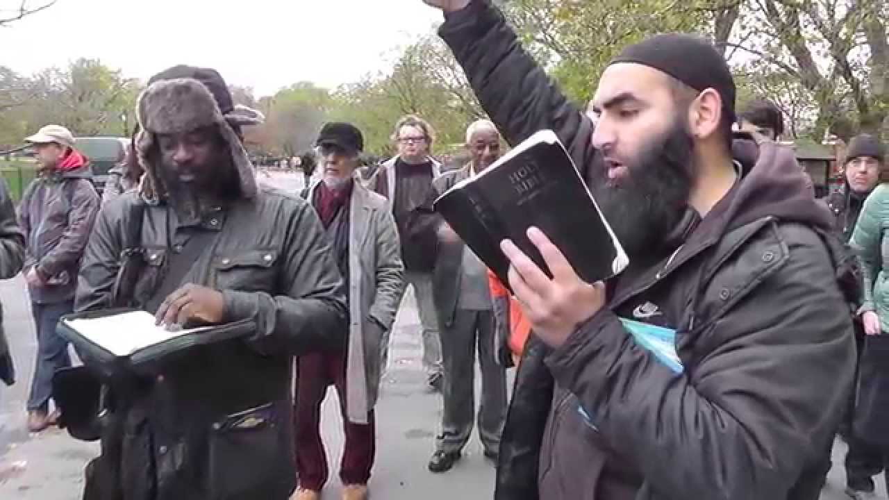 SPEAKERS' CORNER IN HYDE PARK LONDON ON 08/11/15 YouTube