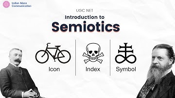 1.21 Introduction to Semiotics | Unit 1| Media Theory | CUET PG | COQP17