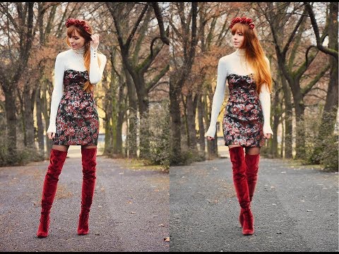 What do you wear with knee high boots? Over-knee Boots in Lookbook - YouTube