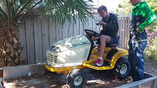 Cub Cadet 2000 Series Model 2166 (Cold Start)