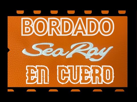 Como bordar en cuero, EMBROIDERY ON LEDER
