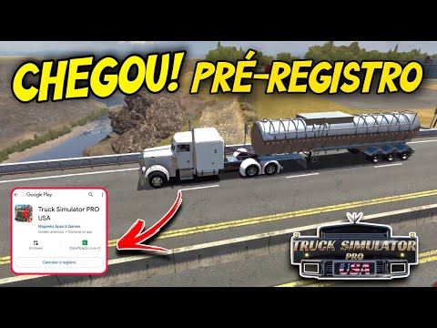 Truck Simulator Pro USA _ atualização_ novos caminhões, reboque e  habilidades adicionada no game 