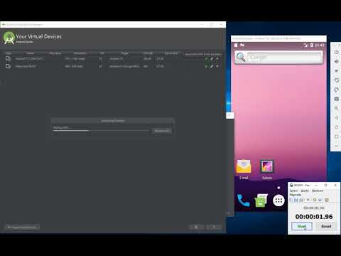 Android Studio Emulator - HAXM - quick boot