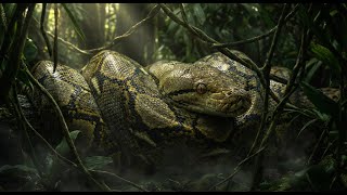 ASMR GIANT SNAKE | Capture of Reticulated Python in Deep Forest | Reticulated Python ASMR |