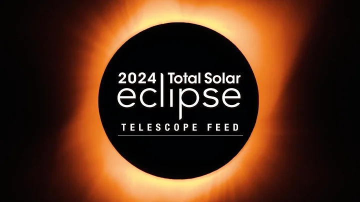 2024 Total Solar Eclipse: Through the Eyes of NASA (Telescope Feed)
