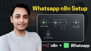 How to Build a WhatsApp Agent using n8n (Credentials Setup + AI Assistant Example)
